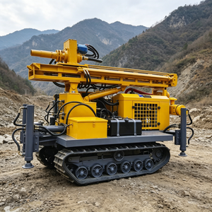 Foreuse robuste sur chenilles pour puits d'eau, idéale pour les carrières et l'exploitation minière - Product Image 1