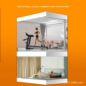 מכירה ישירה מהמפעל הליכון חשמלי קטן מתקפל לשימוש ביתי מנוע 3.0 כ\\\"ס מבנה פלדה כיוון מהירות - Product Image 3