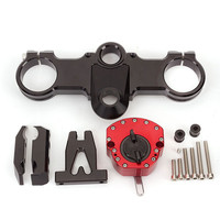 Kits de montaje de soporte de amortiguador estabilizador de dirección precio de fábrica anodizado de alta calidad CNC de carreras RC250 RC390 FonsenX