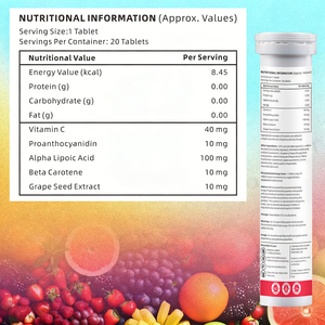 WELLBODY Vitamin C Effervescent Tablets Adult Immune Support Supplement - Product Image 3
