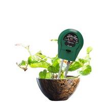 Testeur de sol 3 en 1, équipement de test du sol, pH, humidité, luminosité, testeur de sol numérique portable pour le jardinage