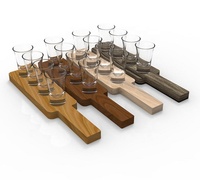 Lunettes de tir personnalisées, porte-monnaie en bois, jeu à boire