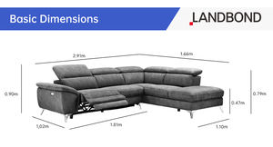 यूरोपीय डिजाइन सेशनल रीक्लिनिंग चमड़े के सोफे के साथ फर्नीचर लिविंग रूम इनक्लियर सोफा इलेक्ट्रिक रिक्लेबल्स सोफा - Product Image 3