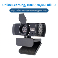 ZYKD SYONG 4K Otomatik Odaklamalı Web Kamerası UHD 30fps 8 Mega CMOS Mikrofonlu USB Eğitim Canlı Konferans Masaüstü Dizüstü Bilgisayar PC 4K Bilgisayar için