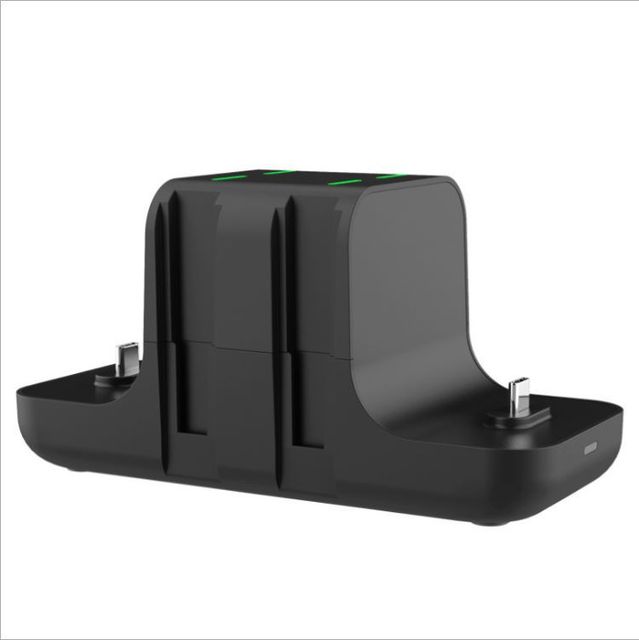 6 in 1 Charging Dock for Nintendo Switch Console Joy cons Controller Charger Dock Station DC5V/2A Charge Stand Switch Joystick