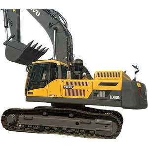 Excavadora Volvo EC480 usada en Hefei, garantía básica de 1 año, incluido el rodamiento de caja de cambios del motor, cilindro de brazo largo - Product Image 1