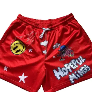 Mens Mát Khô Mặc Phòng Tập Thể Dục Quần Short Bóng Rổ Quần Với Túi