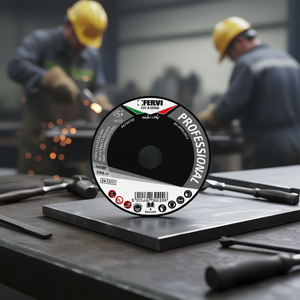 Disco de Corte Profesional Fervi 115x1.6x22.23mm Para Acero Inoxidable Tipo 41 - Product Image 2