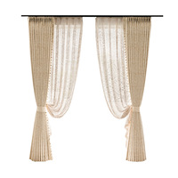 Rideaux occultants Morris en jacquard floral chenille, style français haut de gamme, sur mesure pour lucarne, hiver, salon, chambre, 70-90% occultation