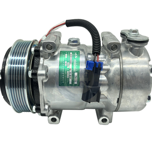 Compresor de Aire Acondicionado para Automóvil 7H15 7S15 709 SD709 SD7H15 para <span class=keywords><strong>Camiones</strong></span> Kenworth <span class=keywords><strong>Peterbilt</strong></span> 6pk 4039 4424 4731 F69-6002-121 F69-6001-122 - Product Image 1