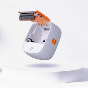 Xách tay 2 inch nhiệt <span class=keywords><strong>mini</strong></span> Máy in màu <span class=keywords><strong>Bluetooth</strong></span> giao diện không có mực cần thiết cho văn bản hình ảnh hình ảnh nhãn dán nhãn bản in - Product Image 6