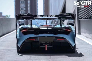 Kit carrosserie en fibre de carbone ZNDR pour 720S, style Senna GTR, pare-chocs avant, capot, spoiler, diffuseur, auto-adhésif, remplacement, neuf - Product Image 4