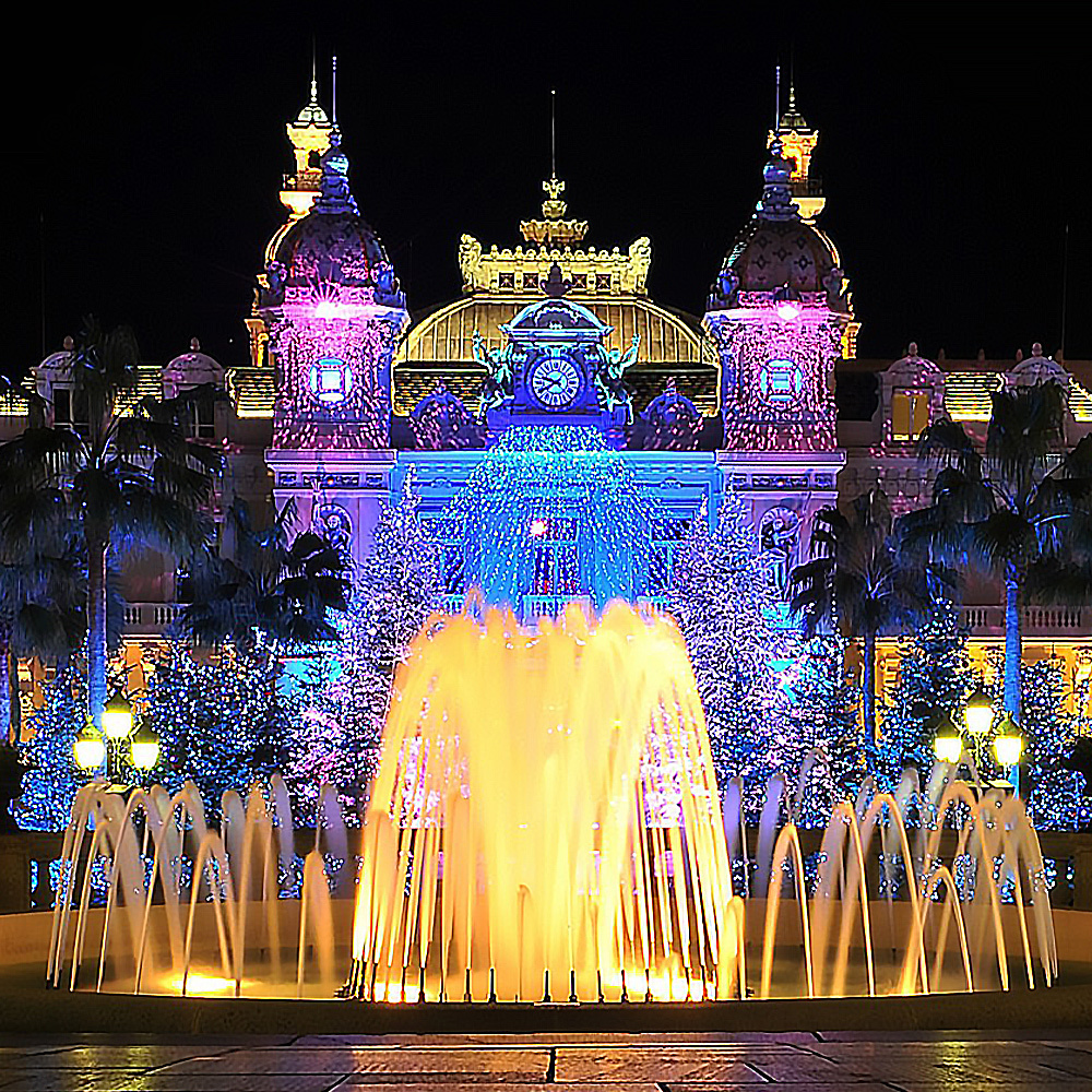 Music Fountain, Outdoor Landscape Water Fountain Garden Hotel Plaza Decor LED Light Dancing Water Fountain