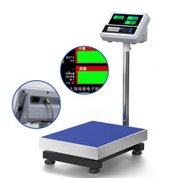 Báscula Industrial de Banco de 600*800mm y 300kg, Báscula Electrónica OEM/ODM con LED, Certificación ISO 9001 y CE, para Pesaje, Conteo y Precios