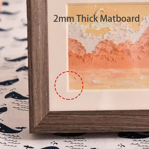 Marco de <span class=keywords><strong>Fotos</strong></span> de Madera Sólida de Cuatro Cuadrículas, Hecho a Mano, de Alta Calidad, con Impresión UV Ecológica, para Pinturas al Óleo Creativas - Product Image 3