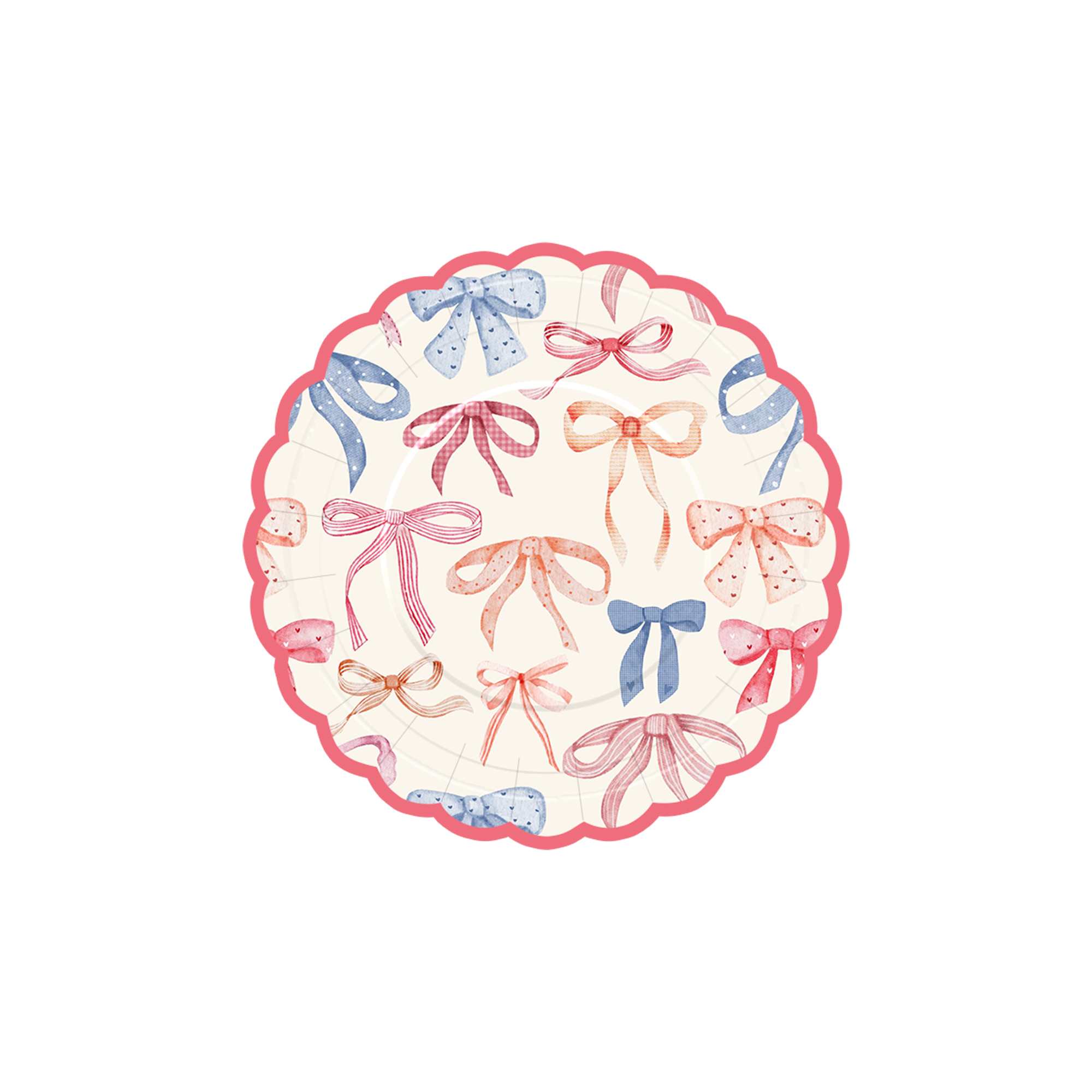 Plato de papel de 7 pulgadas