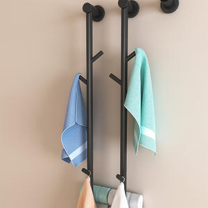 Toallero Eléctrico de Acero Inoxidable SS304, Montado en Pared, Voltaje Universal, Moderno, para Baño, Marca <span class=keywords><strong>INTERLAN</strong></span> - Product Image 3