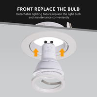 Ytoseo — spot lumineux Led encastrable et réglable, en Aluminium moulé, éclairage d'intérieur, luminaire de plafond, Gu10