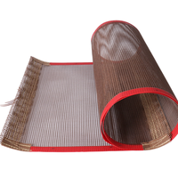 Machine à cuire les feuilles de thé, bande transporteuse en maille PTFE à tissage ouvert en fibre de verre de qualité alimentaire