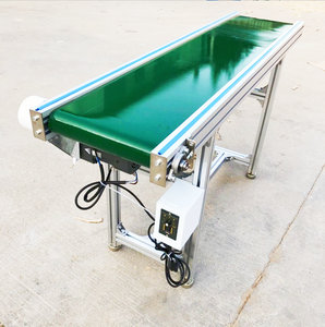 PU/PVC malzemelerle hız ayarlı <span class=keywords><strong>Mini</strong></span> taşınabilir konveyör bant gıda endüstrisi için anti-bakteriyel ve ısıya dayanıklı - Product Image 2