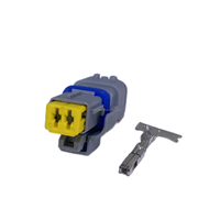 Boîtier automobile pour connecteur de foudre femelle à 2 broches