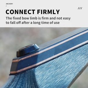 Arco de Madera Laminada Tradicional STARCN para Caza y Pesca al Aire Libre, Arco Recurvo Desmontable de 60 Pulgadas para Caza - Product Image 4