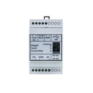 Balance numérique avec interface série RS485 USB 10-30 VDC N.B.C. Elettronica Srl Modèle VSVWST01 VSVWST01 Balance numérique Rs48 - Product Image 3