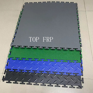 High Strength Garage PVC Interlocking Floor Tiles Workshop Flooring 500*500*6mm Dance Room PVC Flooring Mat - Product Image 4