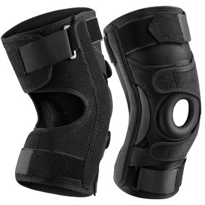 Neoprene Knee <b>Brace</b> With Support Strips Breathable Compression Protection For Unisex Sports And Daily Use - Product Image 5