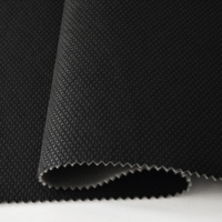 Vente en gros de doublure de chaussure en nylon flexible blanc noir non tissé avec mousse éponge