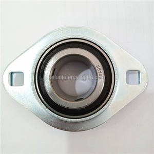ピローブロックベアリングPFT25RM RATY25 SB205 + PFL205 SBPFL205プレス鋼フランジ付きベアリングBPFL205ベアリング - Product Image 6