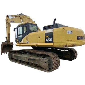 Excavatrice d'occasion KOMATSU du Japon PC450 machines hydrauliques d'occasion d'origine sur chenilles bon état PC400-8 pc450-7 pc300 pelleteuse - Product Image 1