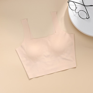 Soutien-gorge de sport sans fil respirant grande taille pour adultes, sexy, une pièce, fermeture latérale, push-up, bonnet personnalisable - Product Image 5