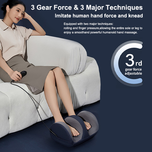 Wired Remote Foot and Calf <b>Massager</b> With Heat Shiatsu Kneading Machine for Plantar Fasciitis ST-Z7 Wired Remote Foot and Calf Ma - Product Image 3