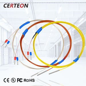 Kompakte Edelstahl Hochtemperatur Mikro Thermoelement Sonde K J T φ1.5mm φ2.0mm 0‑480°C Wasserdicht Sensor - Product Image 1