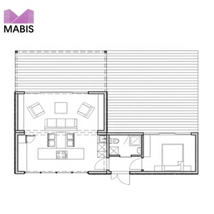 Sandwich <span class=keywords><strong>Panel</strong></span> Nhà Prefab Nhà Đúc Sẵn Bungalow Sang Trọng <span class=keywords><strong>Container</strong></span> Nhà - Product Image 4