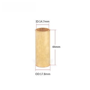 Douille en bronze pour ressort à lames de remorque, diamètre intérieur 14,7 mm, diamètre extérieur 17,8 mm, longueur 44 mm - Product Image 1