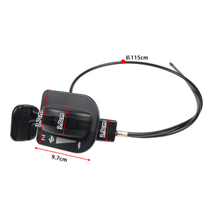 Cable de Acelerador para Tractor de Césped Cub Cadet Craftsman Mtd 946-05098C, Aislado con Goma, Uso Industrial - Product Image 1