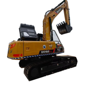 Excavateur hydraulique Sany SY215CDPC d'occasion Moteur d'origine Chargeur frontal Mini Skid Steer Machines de construction - Product Image 1