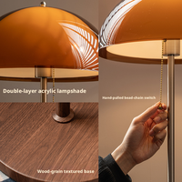 Lampe d'ambiance vintage de style américain pour salon, lampe de chevet antique pour chambre à coucher