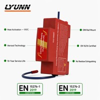 Extincteur automatique à aérosol, dispositif de suppression d'incendie automatique à aérosol pour la distribution d'énergie électrique des véhicules