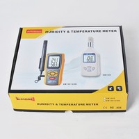 Non-contact GM1361 Industrial-grade Temperature Humidity Meter LED Display 0.1C Resolution Plastic Housing OEM/ODM