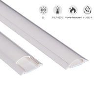 Promotion : Goulotte de câblage PVC ignifuge, sans halogène, résistante aux UV, flexible, résistante à la chaleur, pour installation électrique au sol, blanche