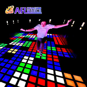 Led sàn nhảy 30x30cm ánh sáng trẻ em hoạt động trò chơi tương tác Disco RGB sân khấu thiết bị chiếu sáng trò chơi hoạt động - Product Image 3