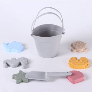 Sac de plage multifonctionnel en silicone pour enfants, pliable, pour jeux de plein air, baignade et creusement de sable - Product Image 4