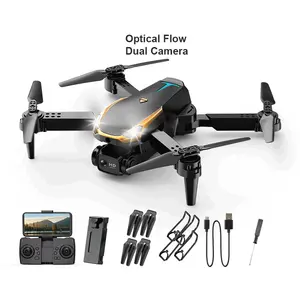 Drone profissional HD para fotografia aérea, quadricóptero M8 Pro 4K, controle remoto, fluxo óptico, câmera dupla, drones para evitar obstáculos
