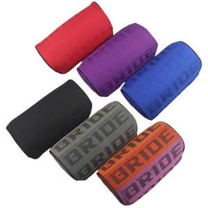 เบาะรองศีรษะสไตล์ JDM สำหรับรถยนต์ ผ้าลินินแบบนักแข่ง นุ่มสบาย รองรับต้นคอ - Product Image 3