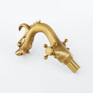 Wholesale Deck Mounted Animal Shape Antique <strong>Dragon</strong> <strong>Faucet</strong> for Bathroom - Product Image 5