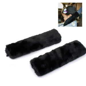 <span class=keywords><strong>Ceinture</strong></span> <span class=keywords><strong>de</strong></span> <span class=keywords><strong>sécurité</strong></span> en fausse fourrure <span class=keywords><strong>pour</strong></span> voiture, couvre-siège <span class=keywords><strong>pour</strong></span> enfants, Confortable et doux, protège les épaules - Product Image 1