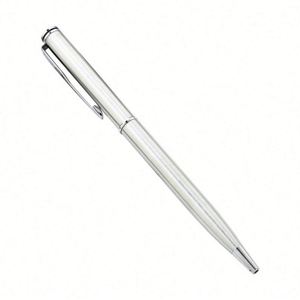 1.0Mm New Stainless Steel Color Custom Logo Smooth Writing Ballpoint Hotel Conference Gift Twist-Action <b>Pen</b> - Product Image 1